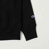 Champion Made in USA Reverse Weave Crewneck Sweatshirt - Black