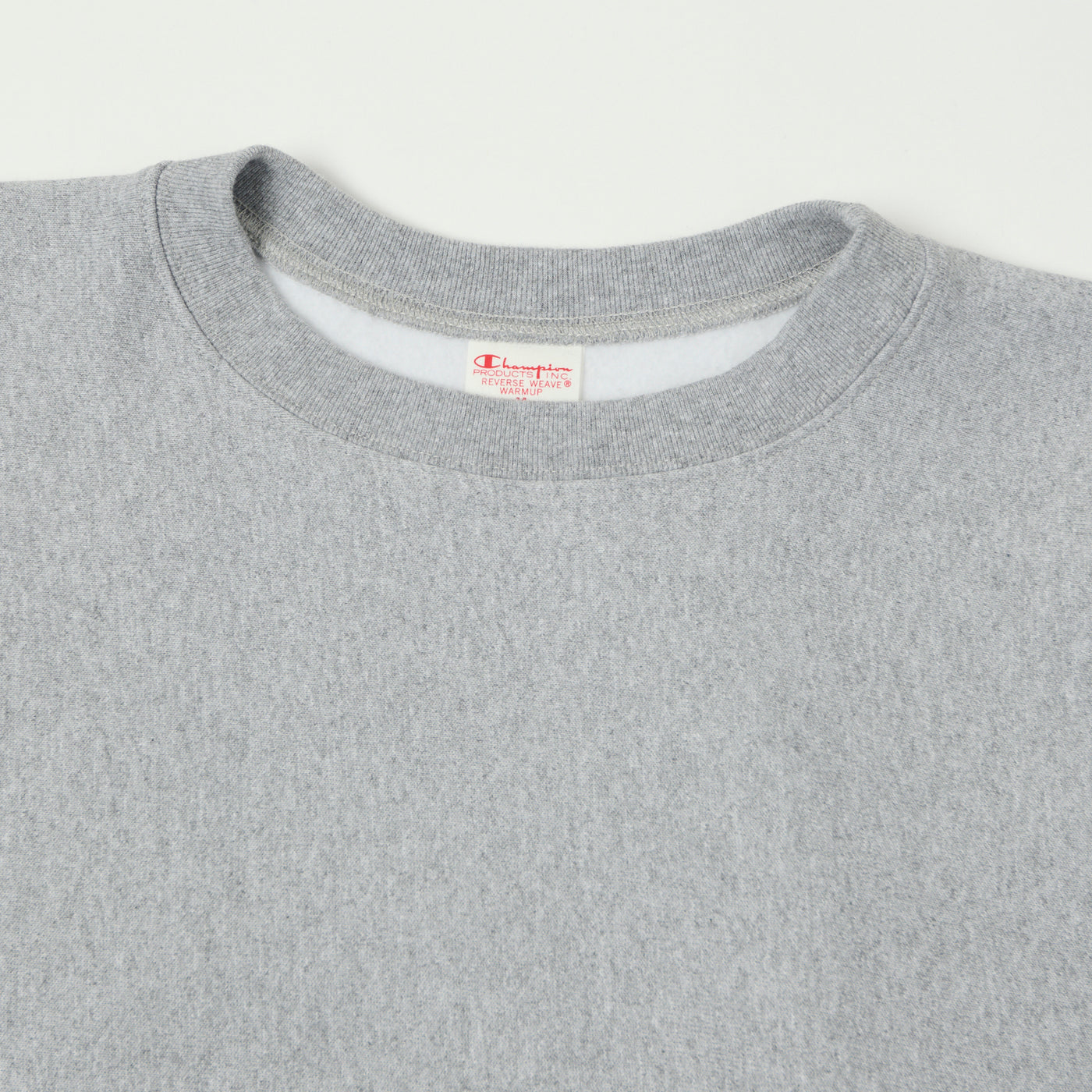 Champion Made in USA Reverse Weave Crewneck Sweatshirt - Oxford Grey