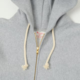 Champion Made in USA Reverse Weave Zipped Hoodie - Oxford Grey