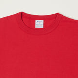 Champion Made in USA Long Sleeve Crewneck T-Shirt - Cardinal Red