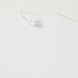 Champion Made in USA Long Sleeve Crewneck T-Shirt - White