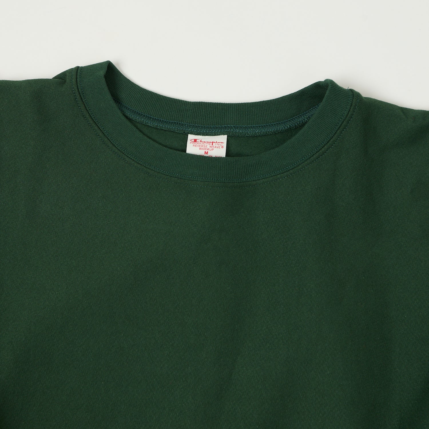 Champion Made in USA Reverse Weave Crewneck Sweatshirt - Moss Green
