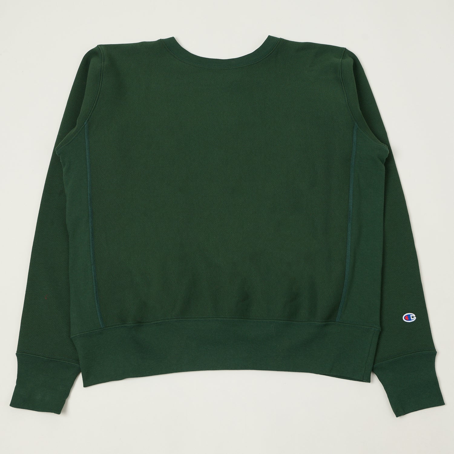 Champion Made in USA Reverse Weave Crewneck Sweatshirt - Moss Green