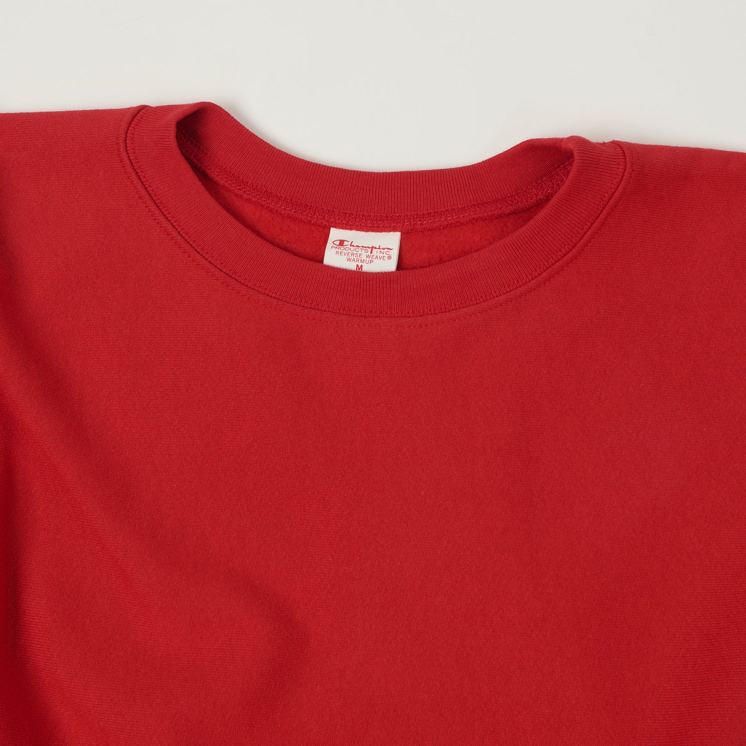 Champion Made in USA Reverse Weave Crewneck Sweatshirt - Cardinal Red