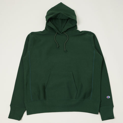 Champion Made in USA Reverse Weave Hoodie - Moss Green