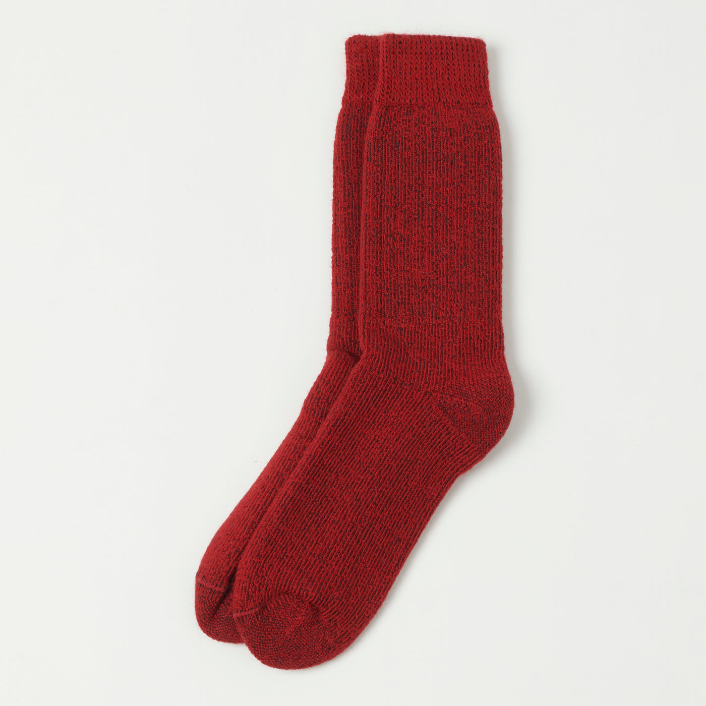 Chamula Alpaca Super Warm Sock - Red