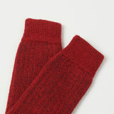 Chamula Alpaca Super Warm Socks - Red