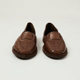 Chamula Brasilia Woven Huarache Shoe - Brown