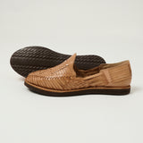 Chamula Cancun Woven Huarache Shoe - Tan