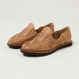 Chamula Cancun Woven Huarache Shoe - Tan