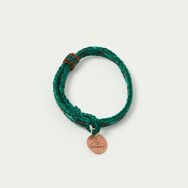 Chamula Braided Horsehair Bracelet - Turquoise