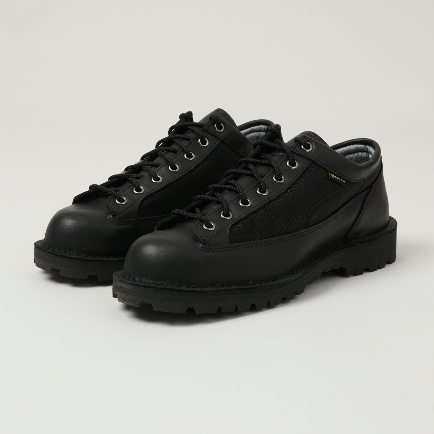 靴 DANNER FIELD LOW BLACK/BLACK Danner Boots Field Low GTX Boots - Black 31450-BLK