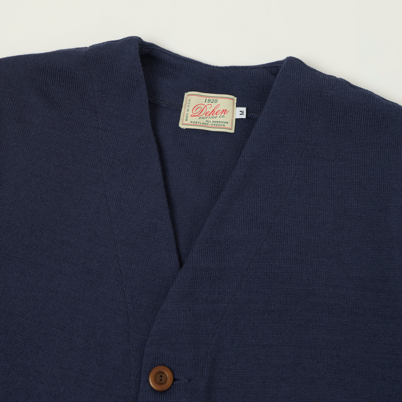 Dehen 1920 Lightweight 'Slouchy' Cardigan - Centennial Blue