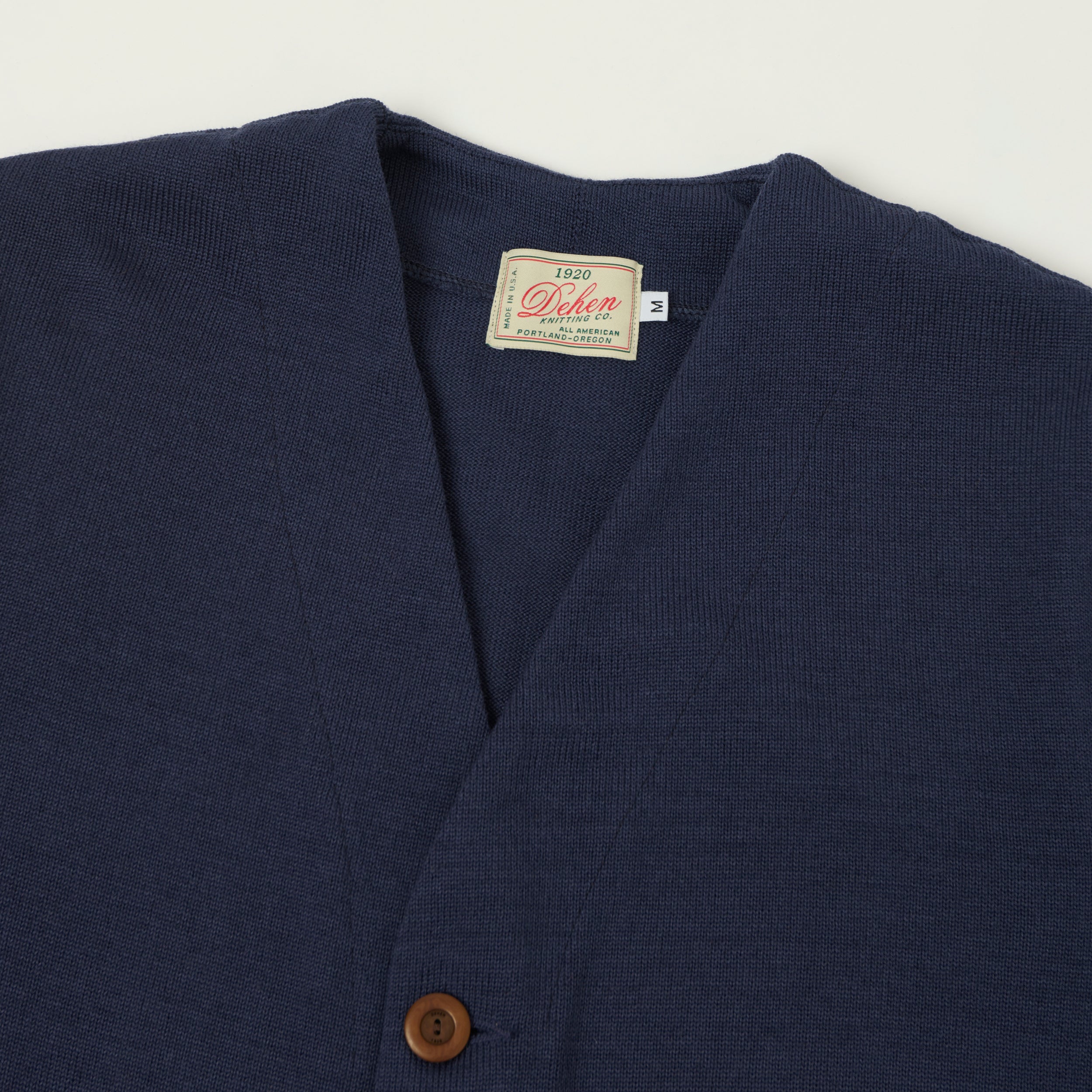 Dehen 1920 Lightweight 'Slouchy' Cardigan - Centennial Blue