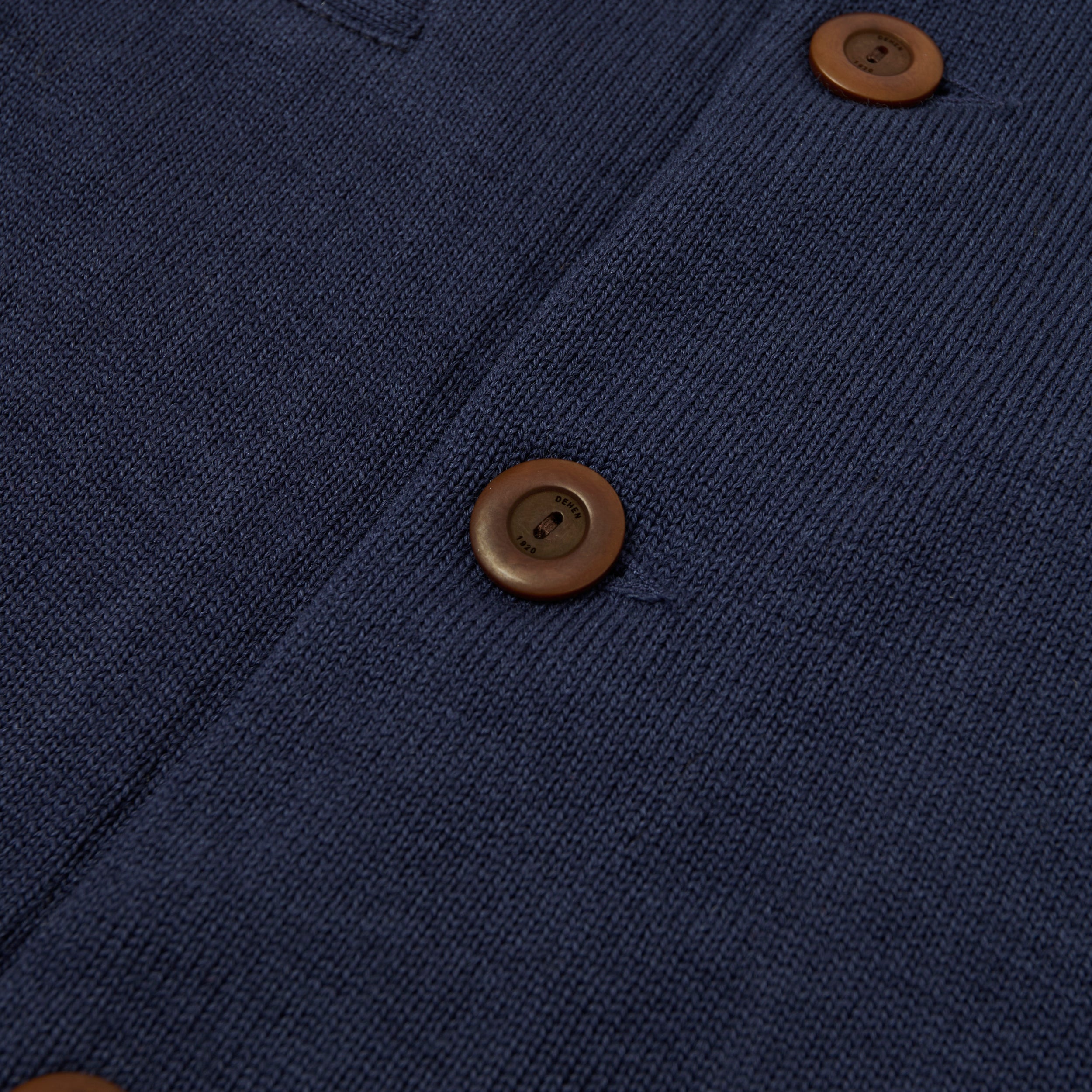 Dehen 1920 Lightweight 'Slouchy' Cardigan - Centennial Blue