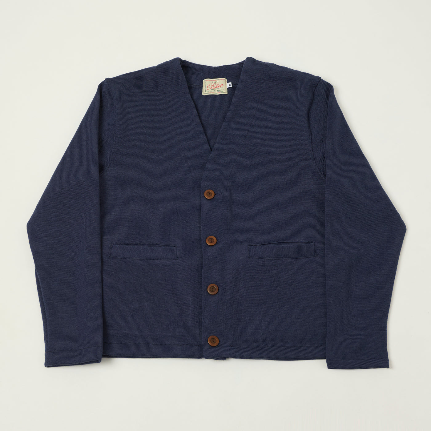 Dehen 1920 Lightweight 'Slouchy' Cardigan - Centennial Blue