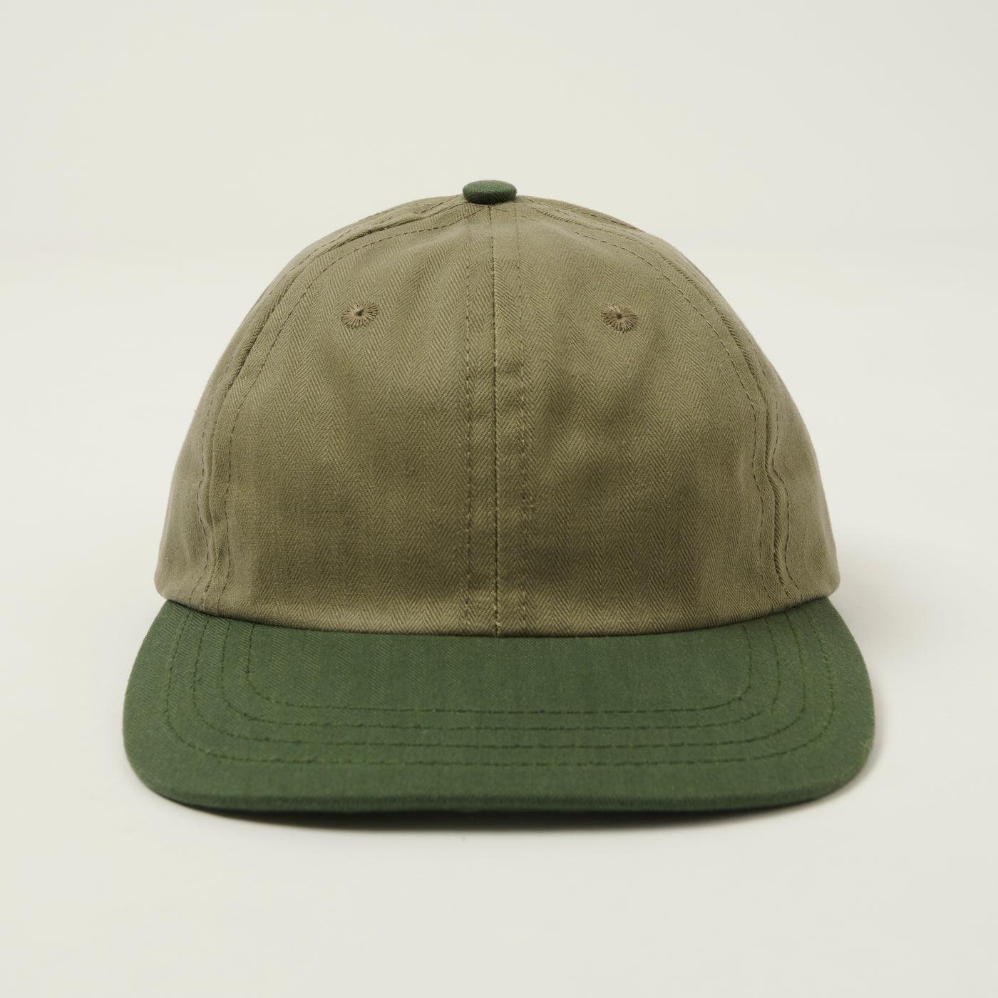 Dehen 1920 Waxed Cotton Baseball Cap - Sage/Spruce