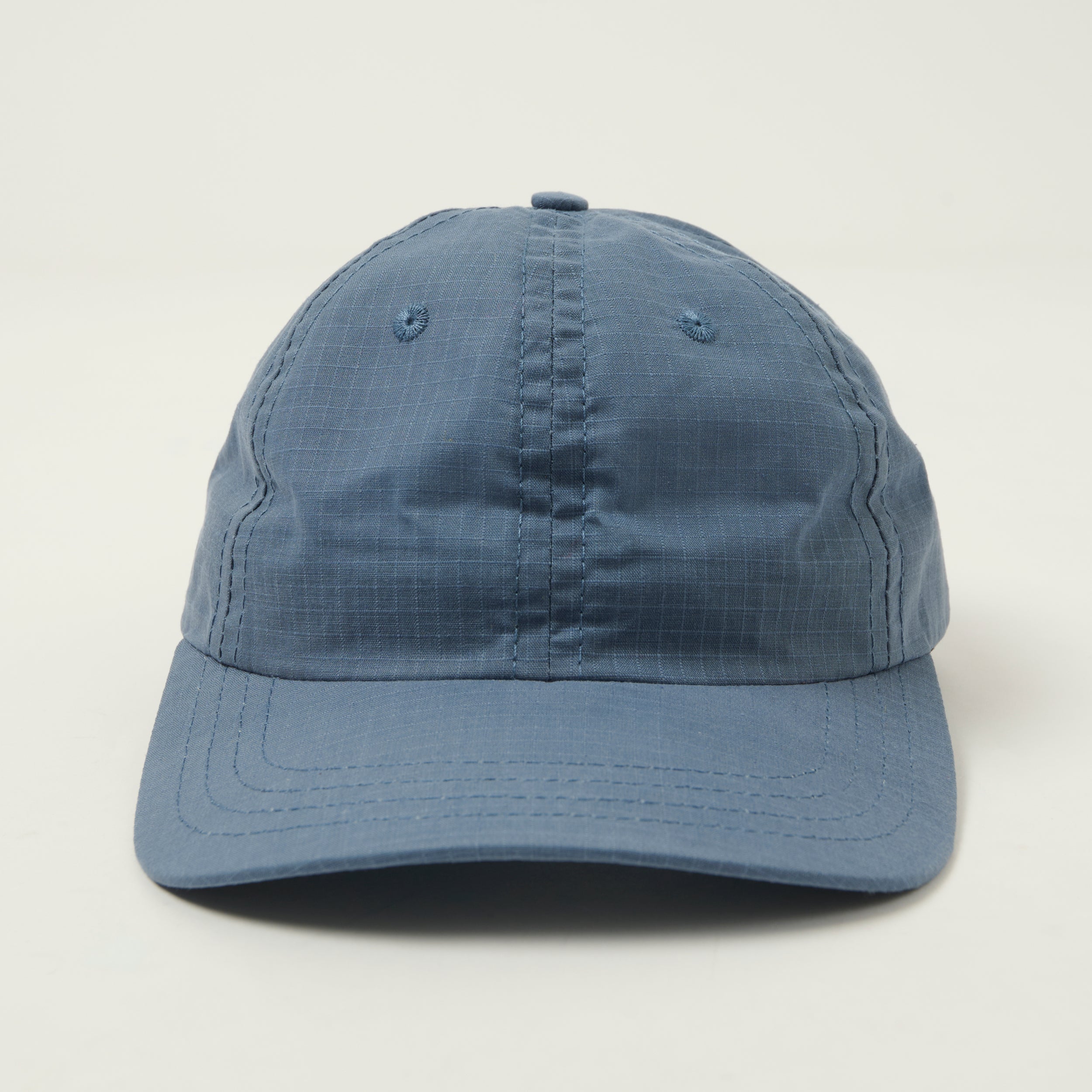 Dehen 1920 Dry Wax Ripstop Baseball Cap - Faded Blue