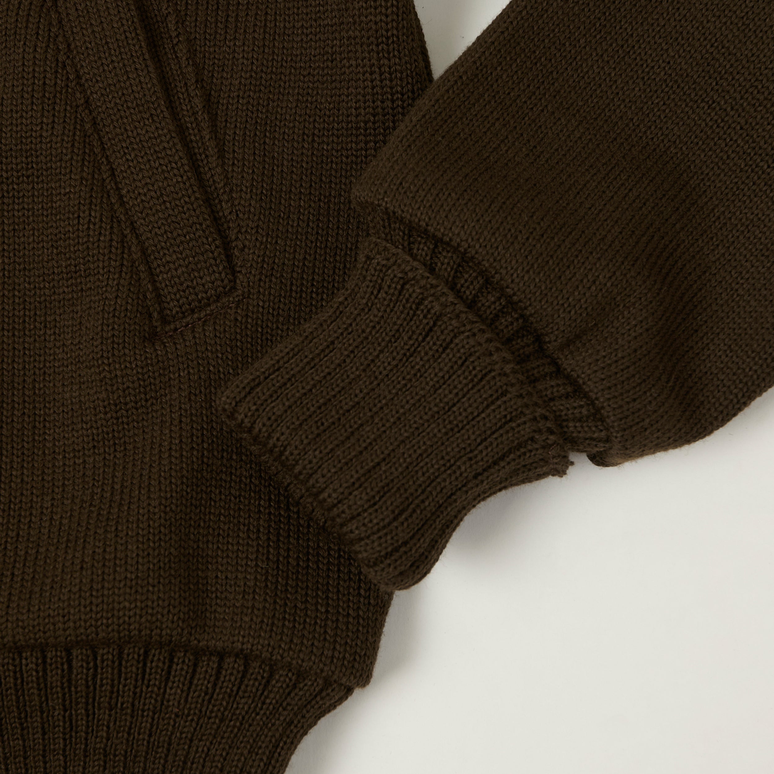 Dehen 1920 'Full-Throttle' Moto-Sweater - Brown