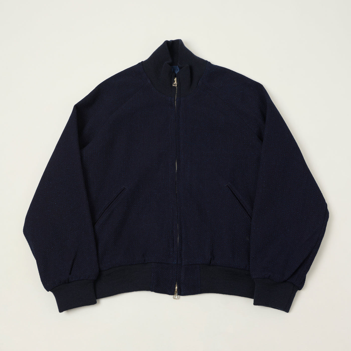 Dehen 1920 Sashi-Ori Pilot Jacket - Indigo