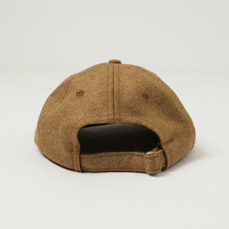 Dehen 1920 Unstructured Baseball Hat - Dark Tan Mix