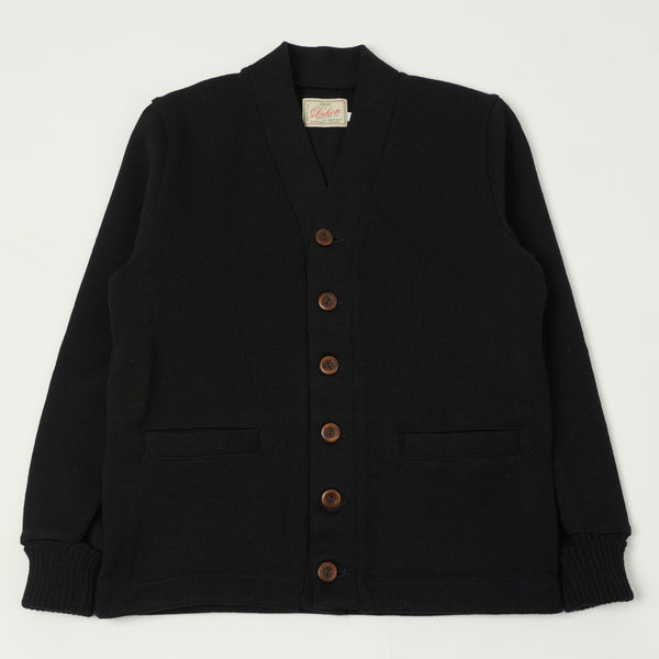 Dehen 1920 Classic Cardigan - Black