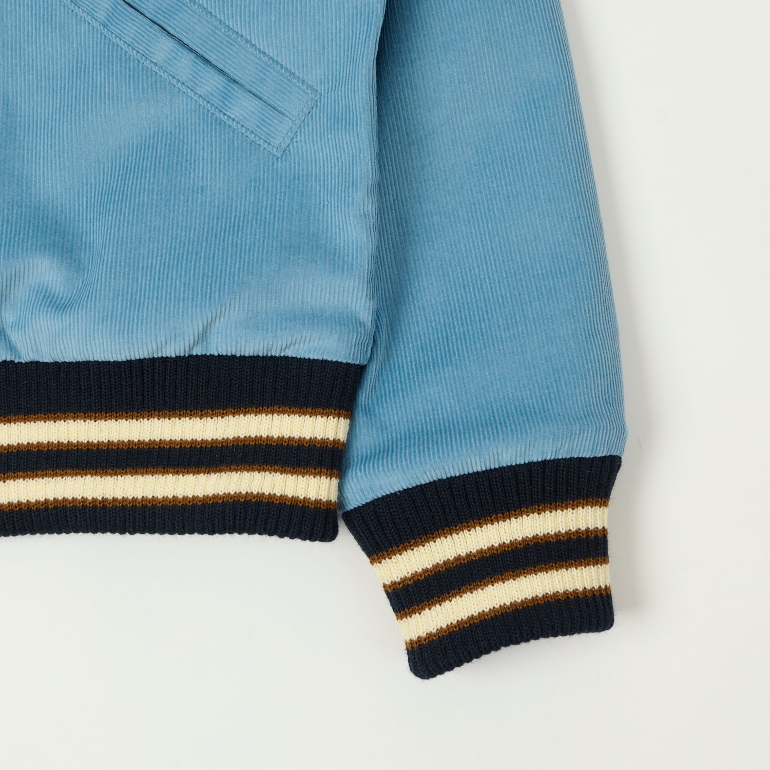 Dehen 1920 Corduroy Team Jacket - Dusty Blue