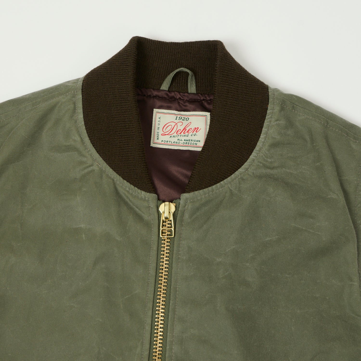 Dehen 1920 Flight Vest - Light Moss