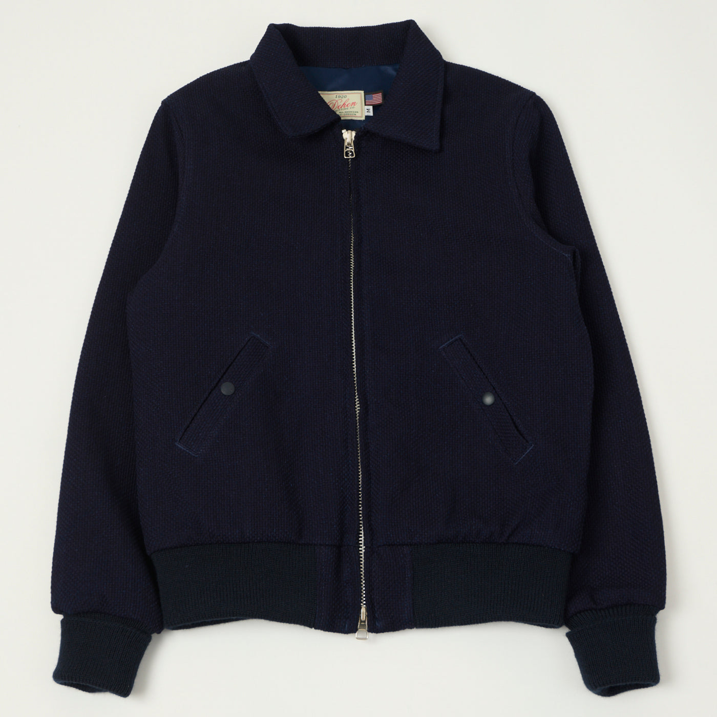 Dehen 1920 Sashiko Weekender Jacket - Indigo