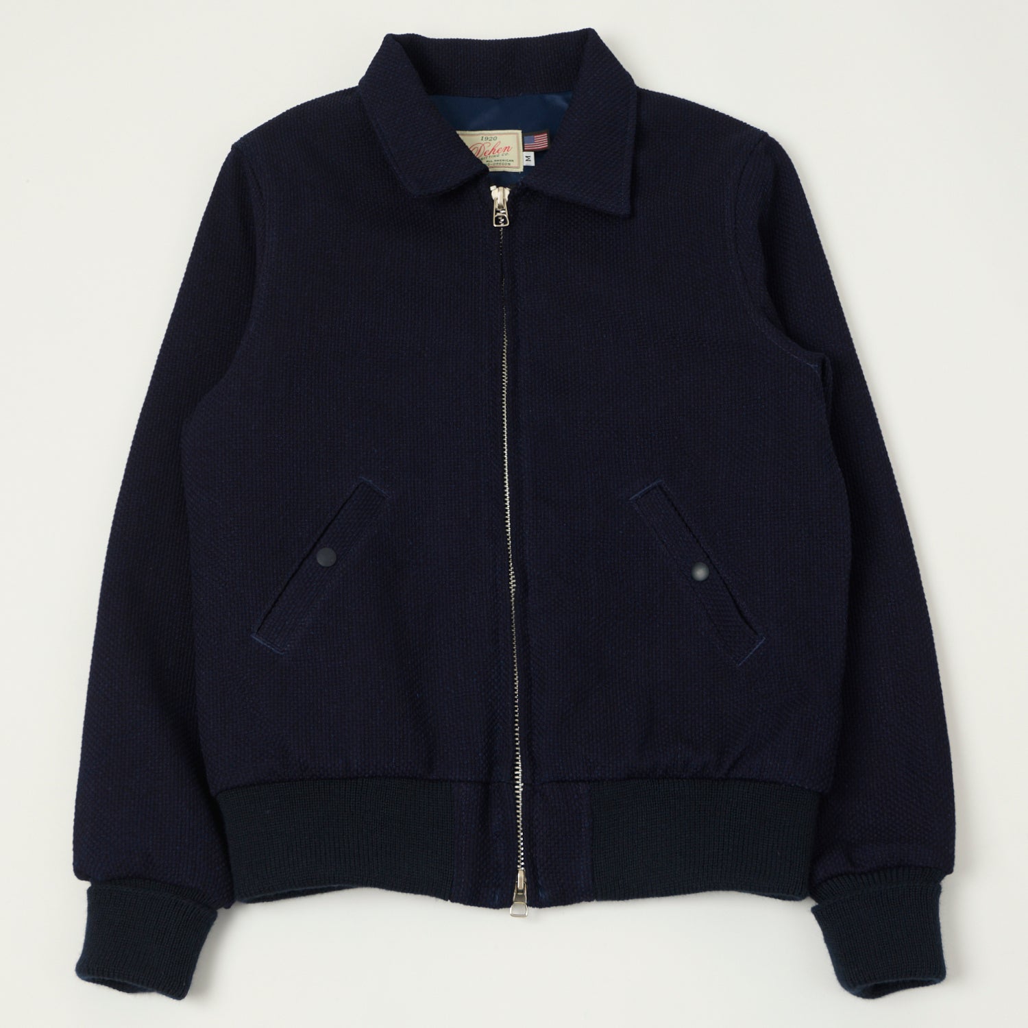 Dehen 1920 Sashiko Weekender Jacket - Indigo