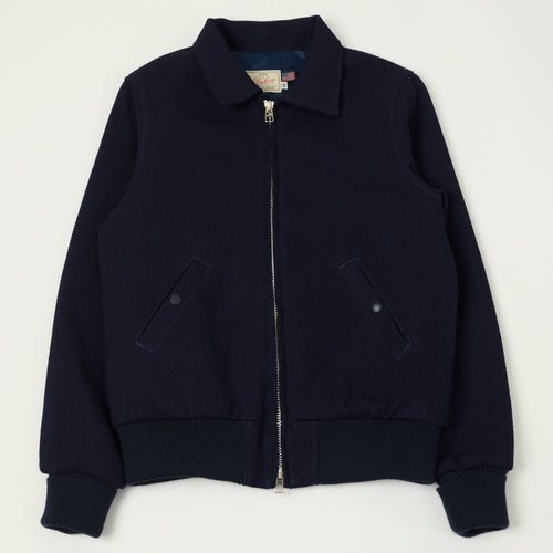 Dehen 1920 Sashiko Weekender Jacket - Indigo