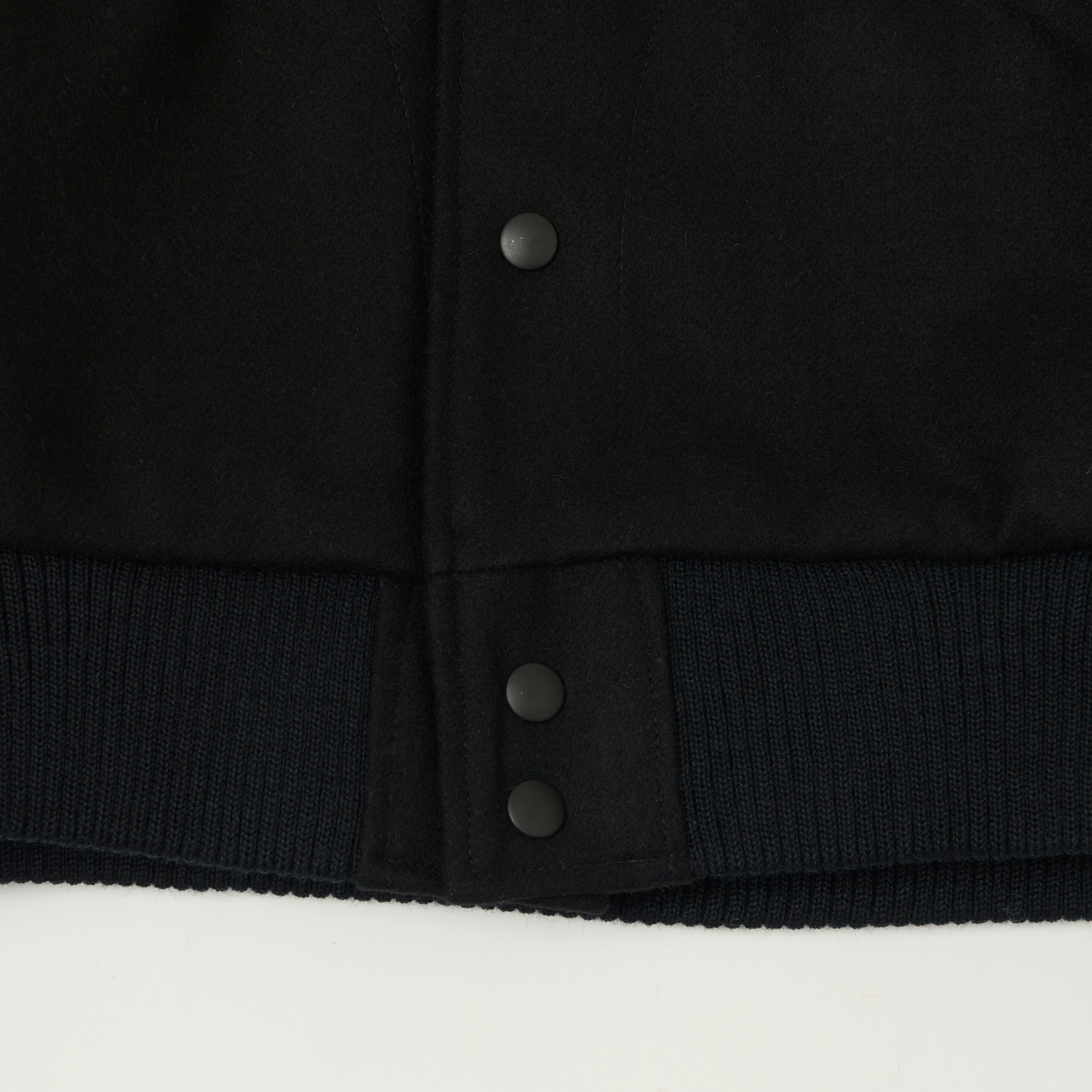 Dehen 1920 Varsity Jacket - Black/Black