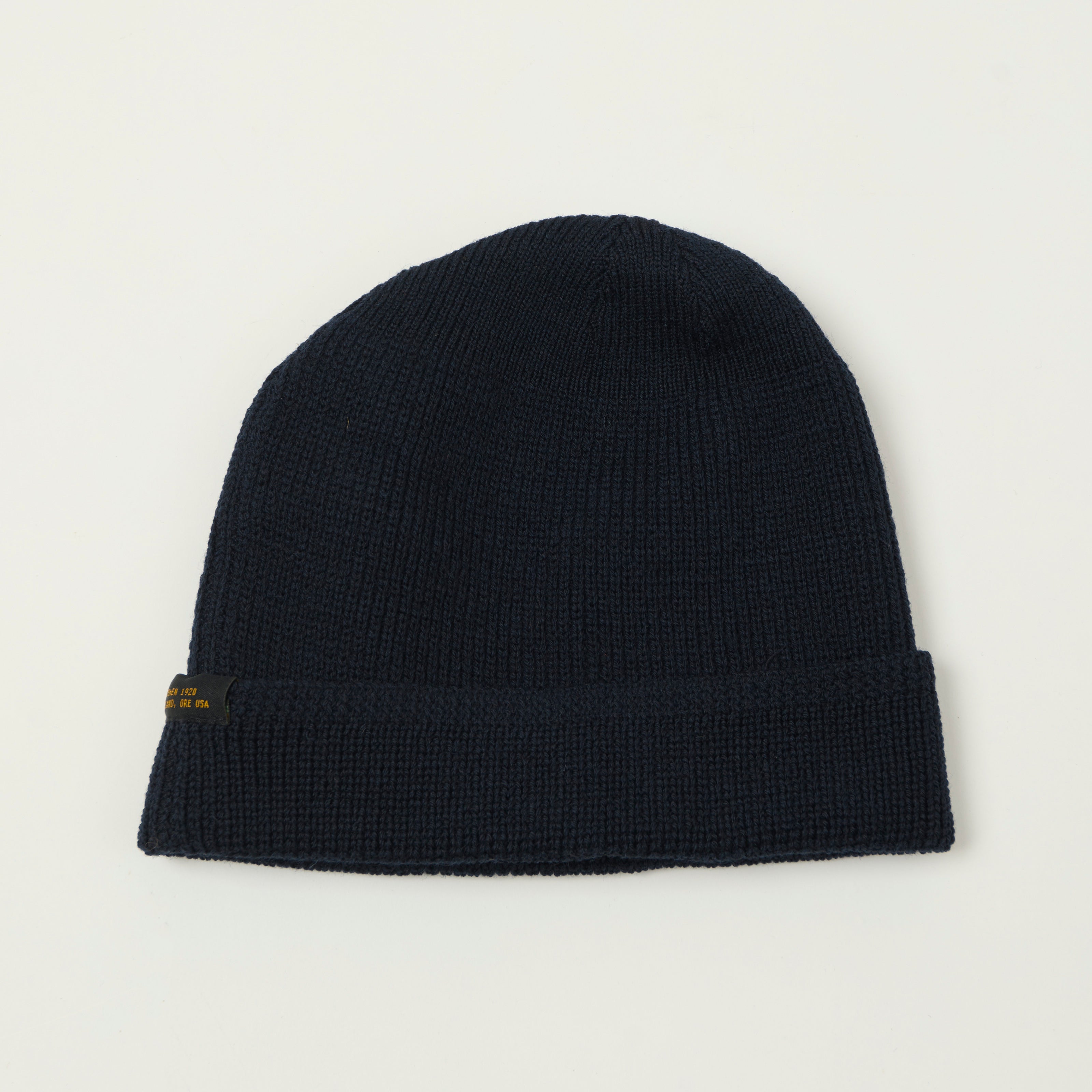Dehen 1920 Wool Knit Watch Cap - Dark Navy