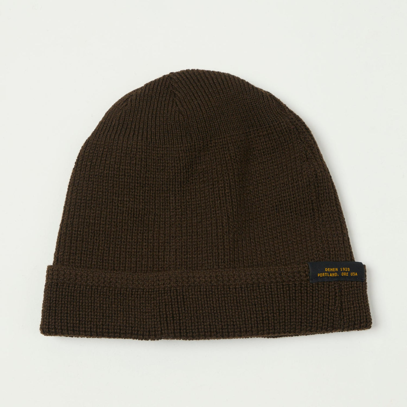 Dehen 1920 Wool Knit Watch Cap - Brown