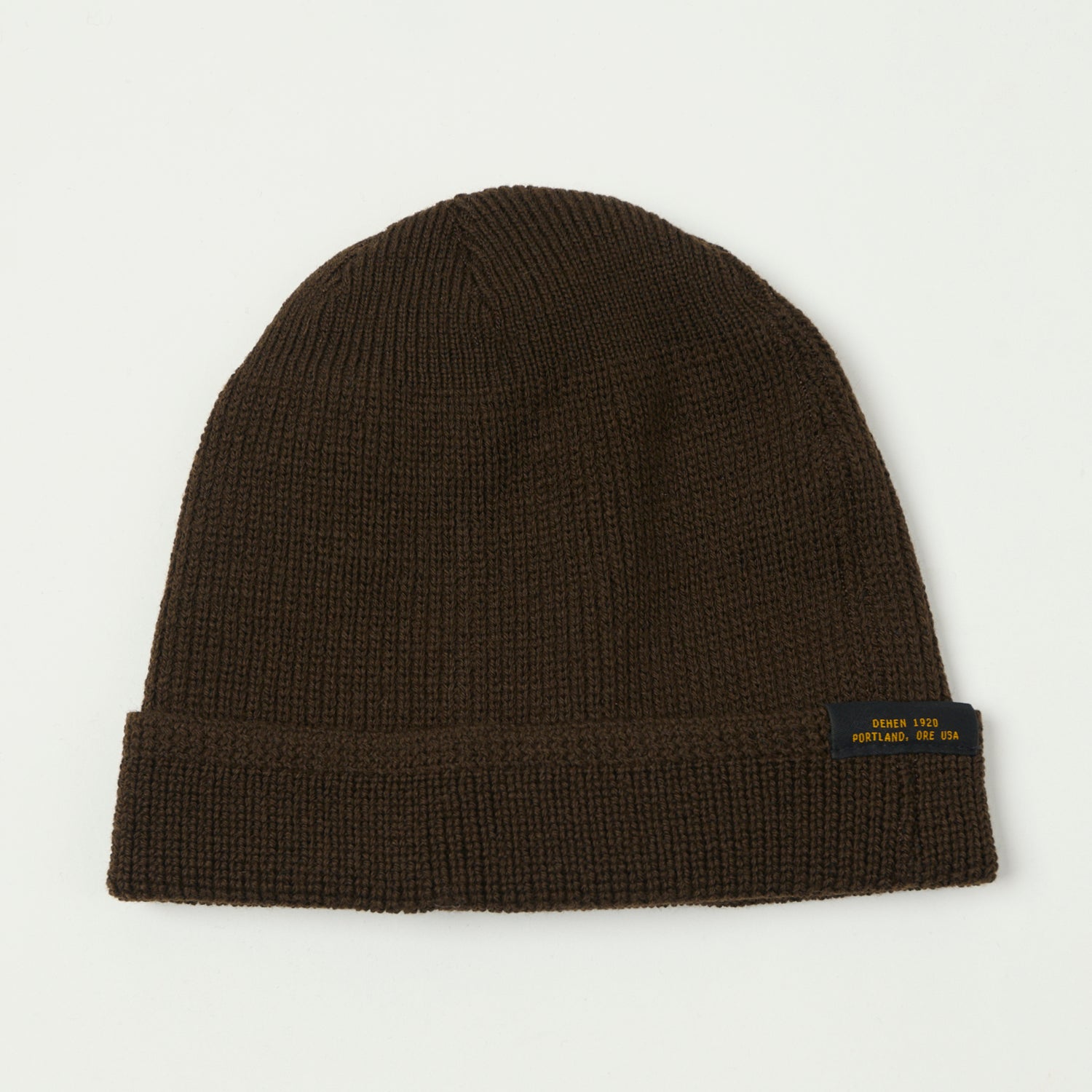 Dehen 1920 Wool Knit Watch Cap - Brown