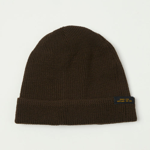 Dehen 1920 Wool Knit Watch Cap - Brown