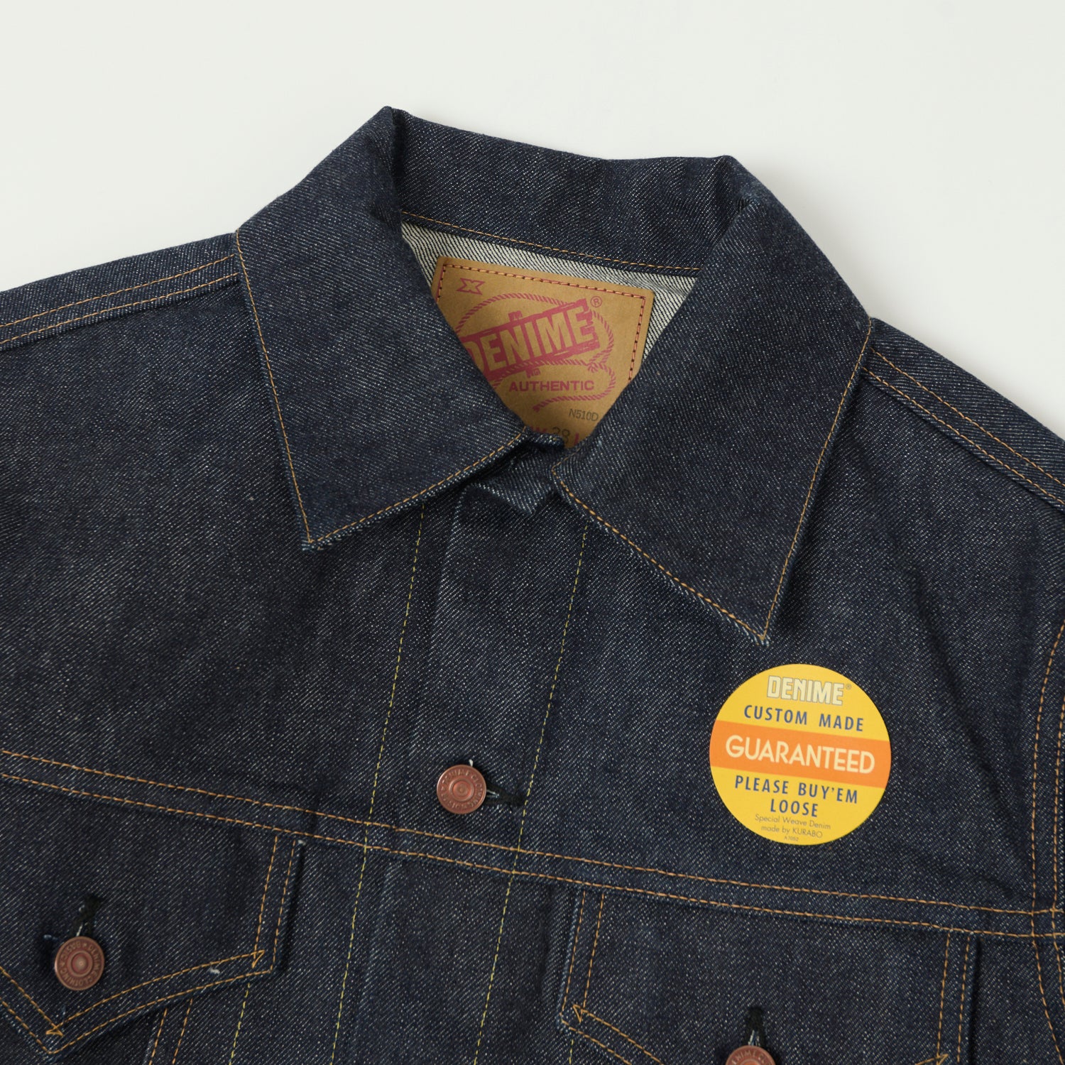 Denime Lot. 233 Type III Jacket - Raw Indigo