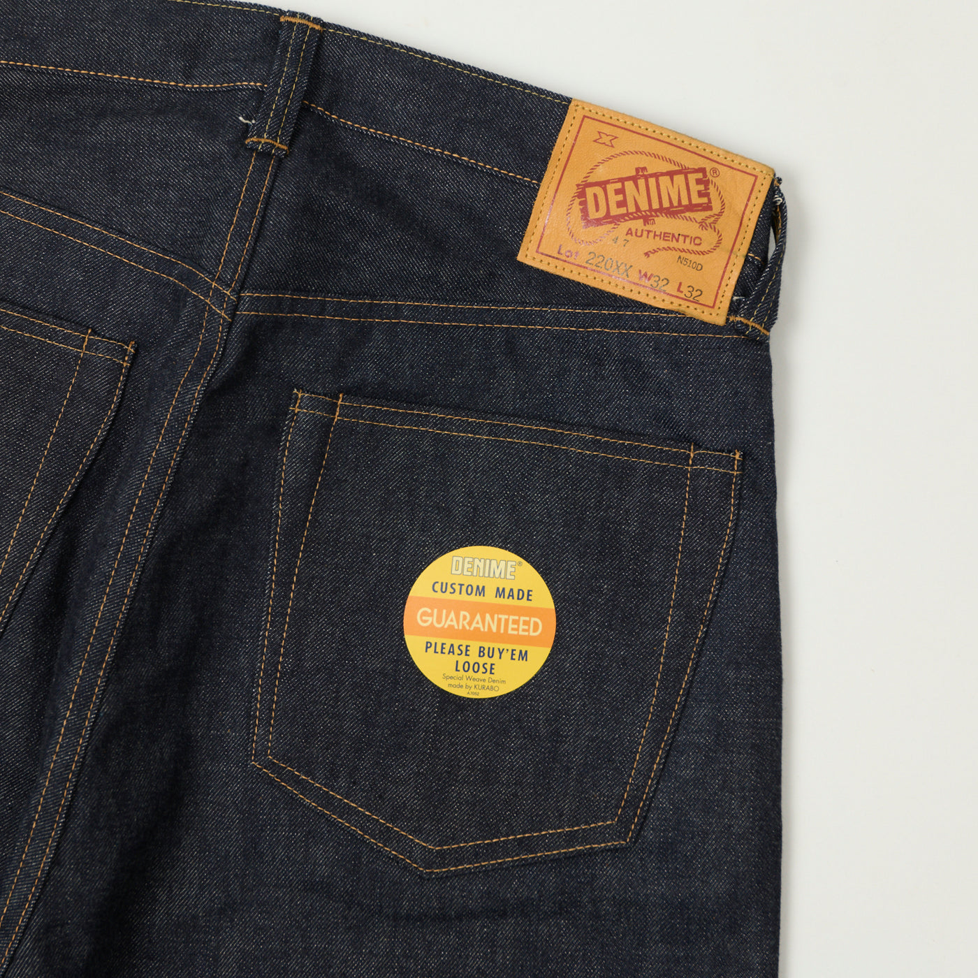 Denime Lot. 220XX-47 1947 Model Jean - Raw