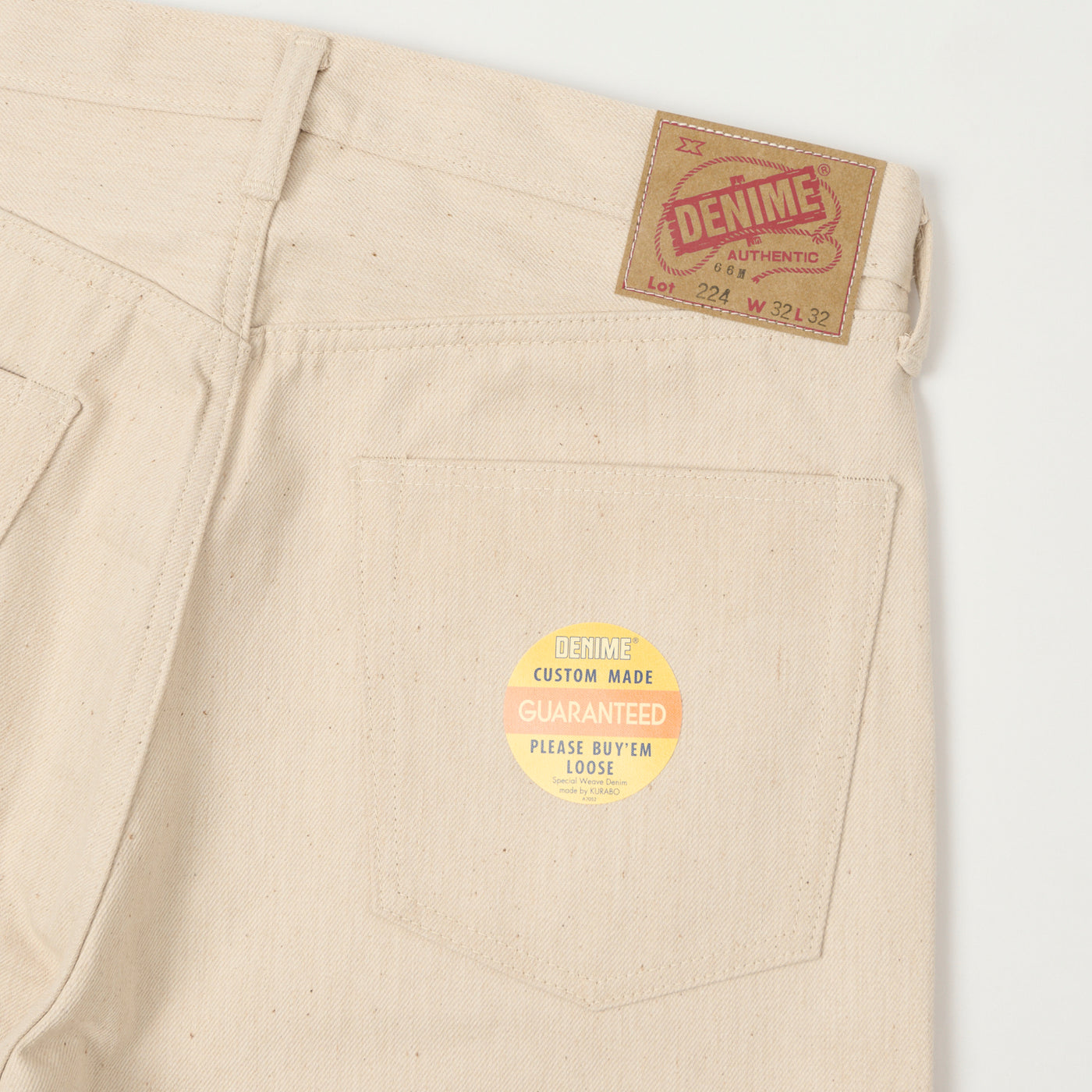 Denime Lot. 224-66M 66 Model Jean - Natural Mother