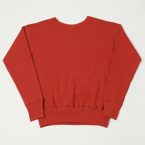 Denime Lot. 260 4-Needle Sweatshirt - Red