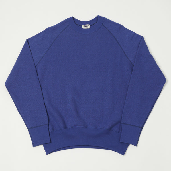 Denime Lot. 261 4-Needle Raglan Sweatshirt - Blue