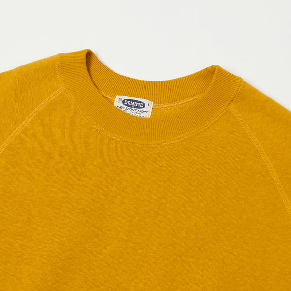 Denime Lot. 261 4-Needle Raglan Sweatshirt - Yellow