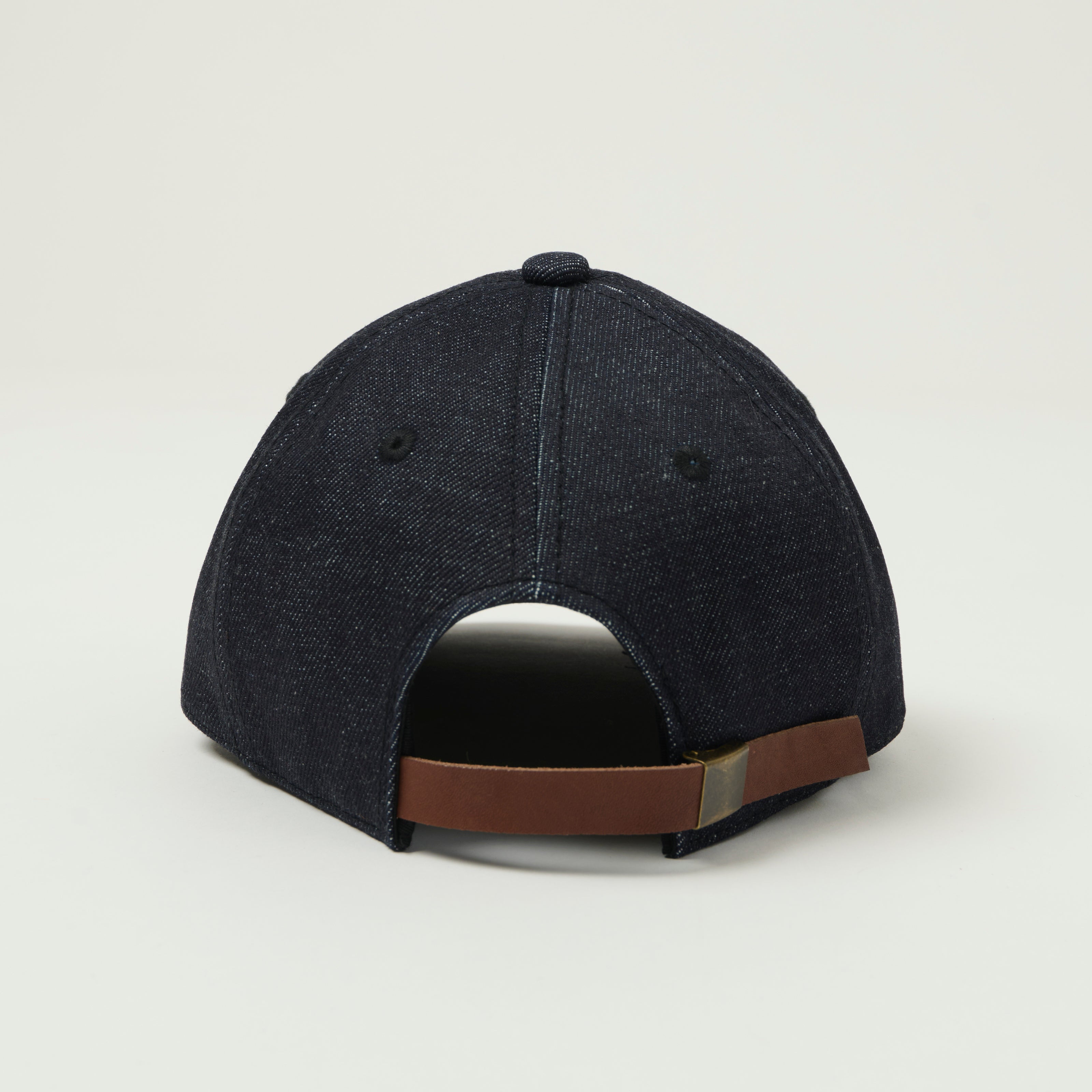 Denime Lot. 303 'D' Logo Denim Baseball Cap - Raw