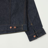 Denime 233 Type III Jacket Raw - Indigo