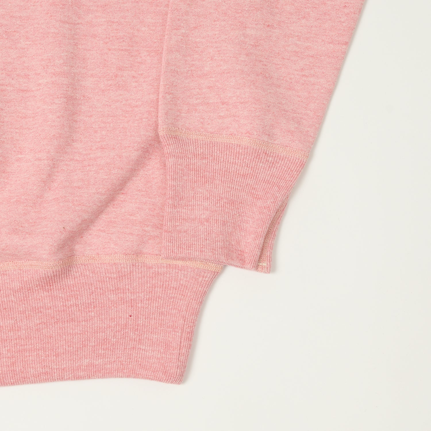 Denime Lot. 268 '88/12' 4 Needle Crew Neck Sweatshirt - Heather Red