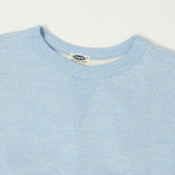 Denime Lot. 268 '88/12' 4 Needle Crew Neck Sweatshirt - Heather Blue