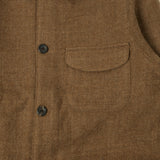 Drake's Wool Chore Jacket - Brown