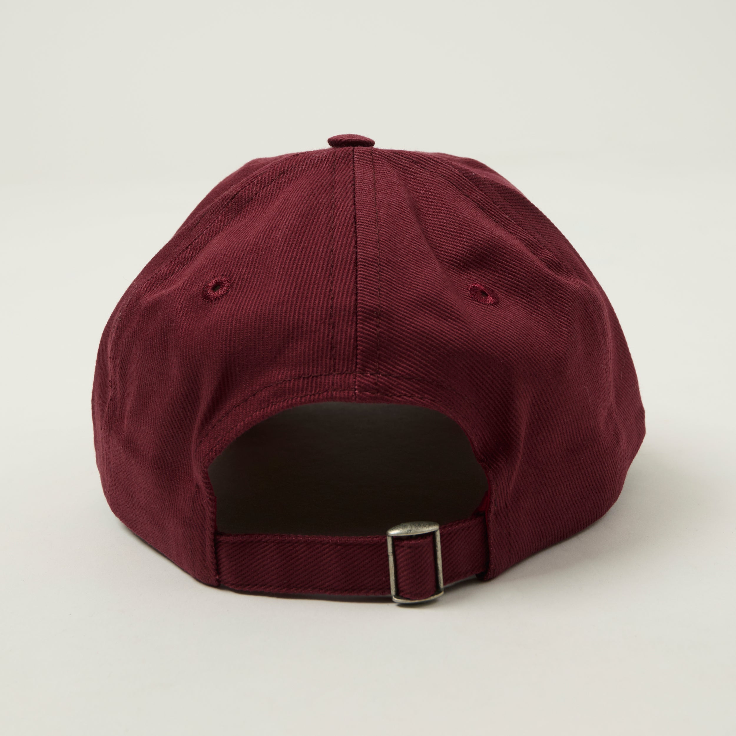 Drake's 'D Duck' Twill Baseball Cap - Burgundy