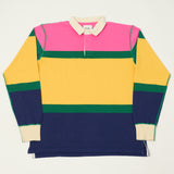 Drake's Panel Rugby Shirt - Multi