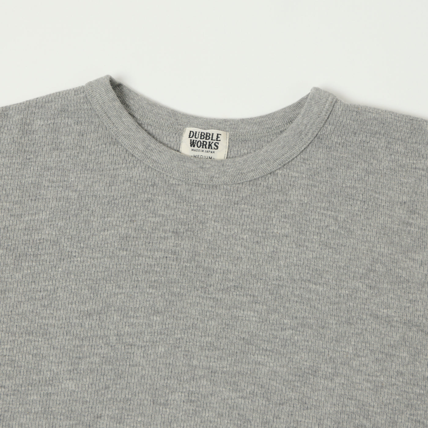 Dubbleworks Long Sleeve Thermal Tee - Heather Grey